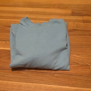 ME Makeover Essentials Light Blue Crewneck Sweater